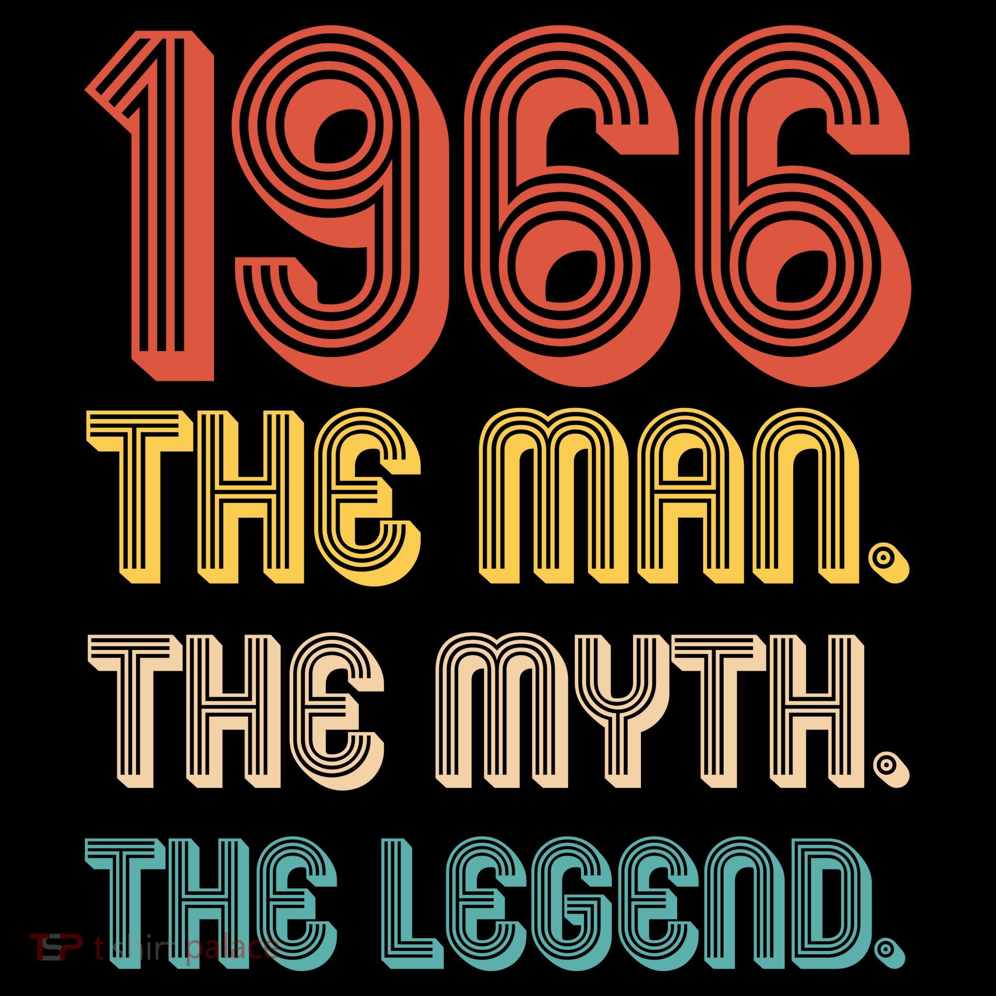 60th Birthday 1966 The Man Myth The Legend Women's Hoodie