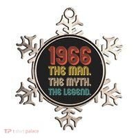 60th Birthday 1966 The Man Myth The Legend Ornament thumb 0