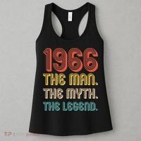 60th Birthday 1966 The Man Myth The Legend Women's Tank Top thumb 3