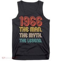 60th Birthday 1966 The Man Myth The Legend Tank Top thumb 0