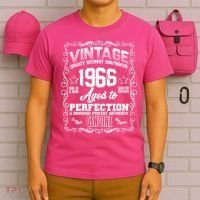 60th Birthday 1966 Vintage Quality Without Compromise Aged To Perfection Genuine T-Shirt thumb 6