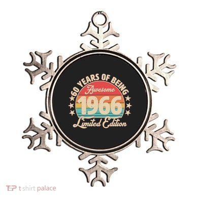 60th Birthday 60 Years Of Being Awesome 1966 Limited Edition Ornament