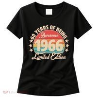 60th Birthday 60 Years Of Being Awesome 1966 Limited Edition Women's T-Shirt thumb 0