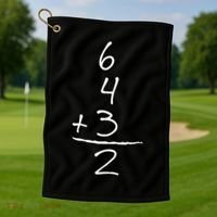 6432 Baseball Golf Towel thumb 1