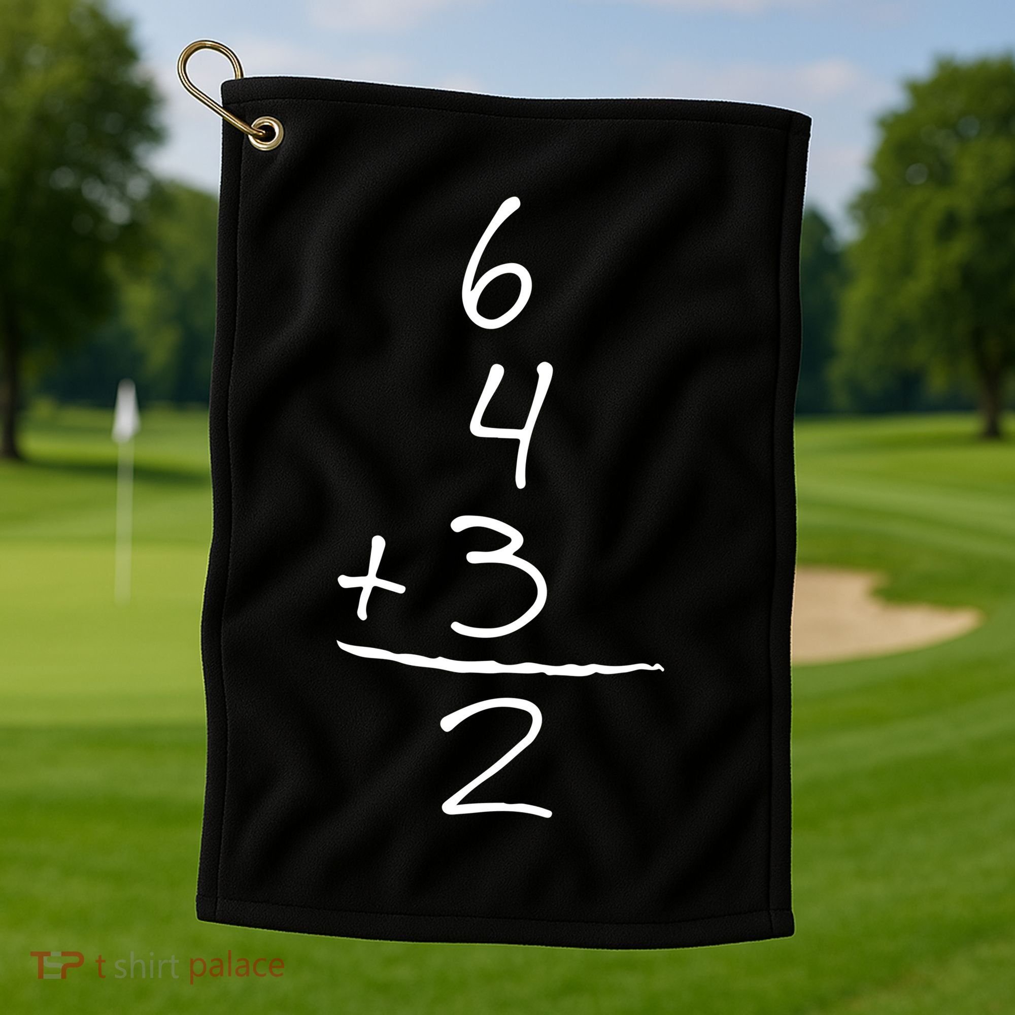 6432 Baseball Golf Towel