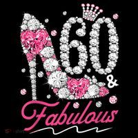 60th Birthday 60 & Fabulous Pink 60 Years Old Diamond Shoes Coffee Mug thumb 5