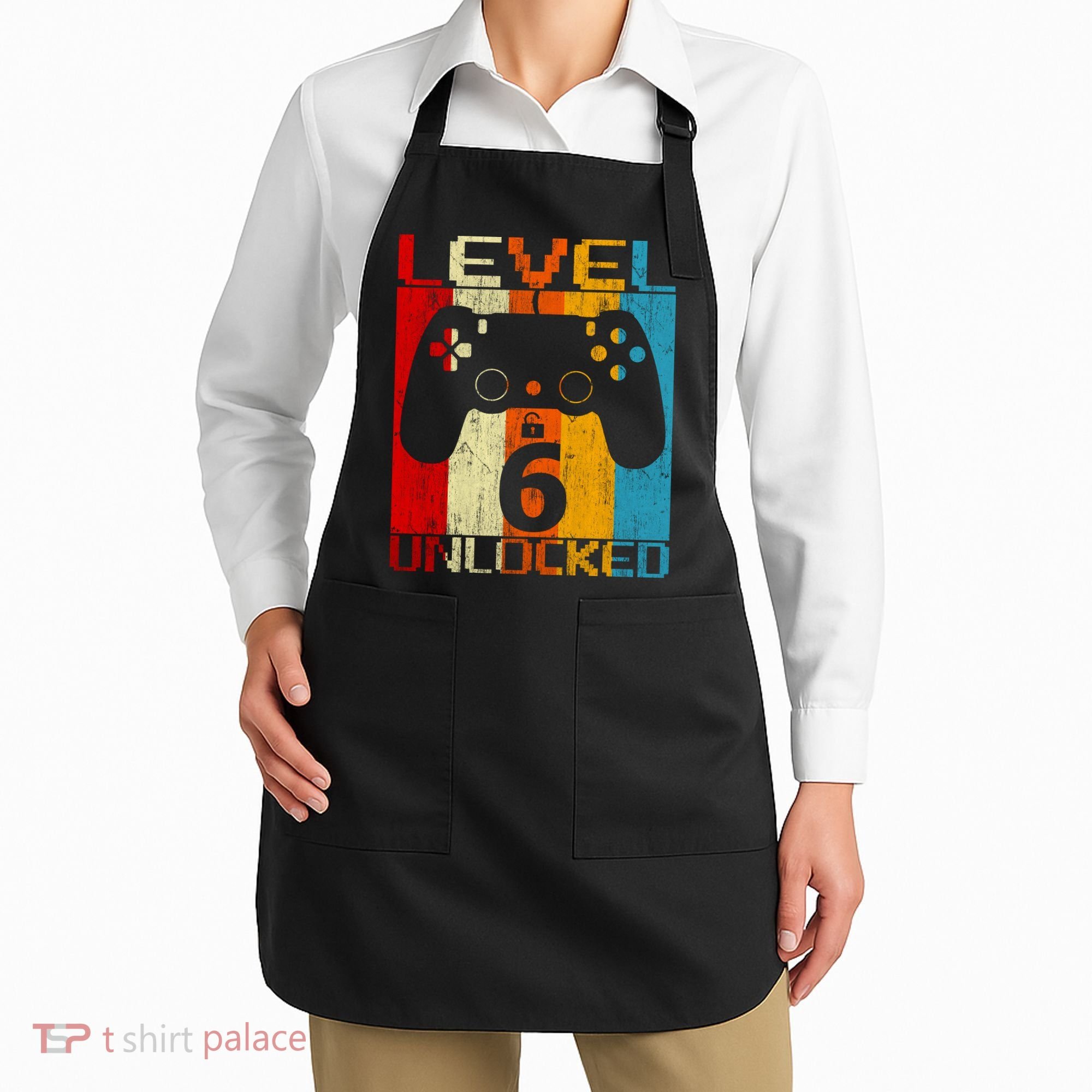 6th Birthday Apron