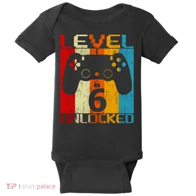 6th Birthday Baby Bodysuit