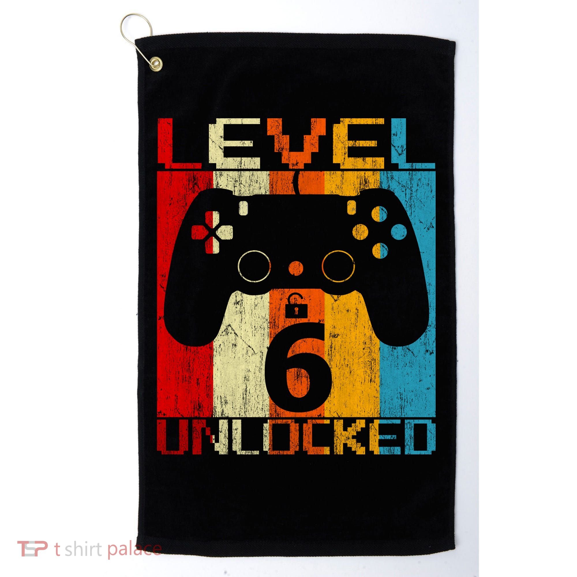 6th Birthday Golf Towel