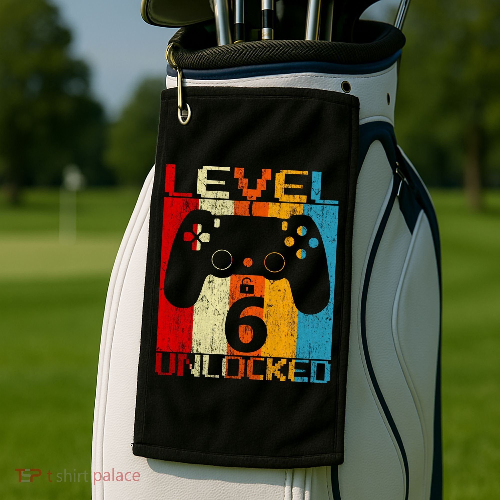 6th Birthday Golf Towel