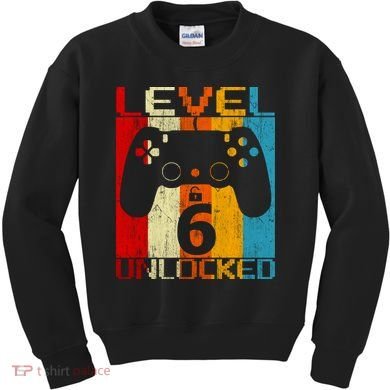 6th Birthday Kids Sweatshirt