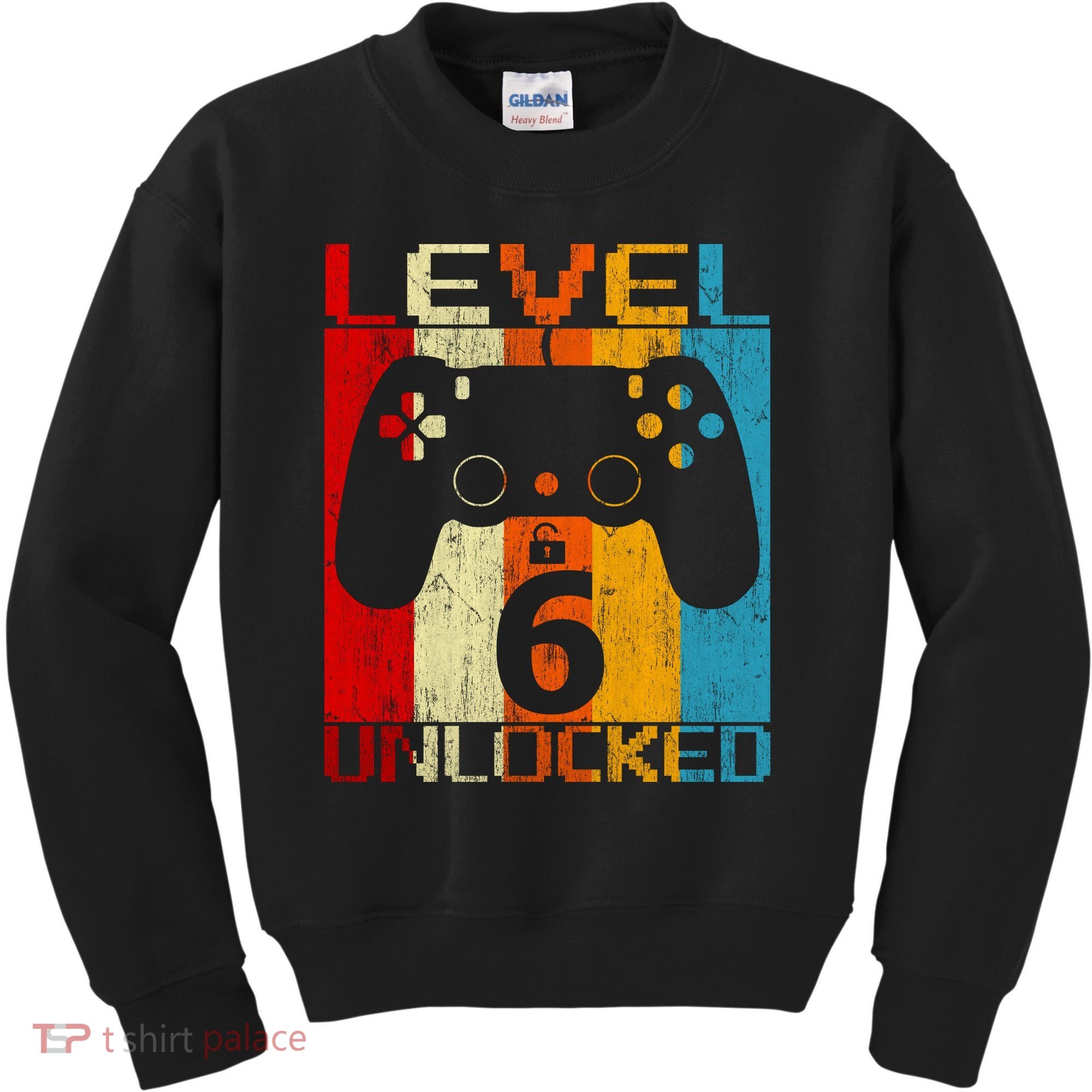 6th Birthday Kids Sweatshirt