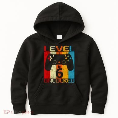 6th Birthday Kids Hoodie