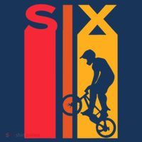 6th Birthday 6 Years Old Bmx Bike Lover Bday Funny Long Sleeve Shirt thumb 2