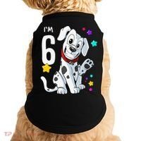 6th Birthday 6 Year Old Dalmatian Doggie Tank thumb 0