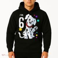 6th Birthday 6 Year Old Dalmatian Hoodie thumb 2