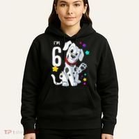 6th Birthday 6 Year Old Dalmatian Hoodie thumb 5