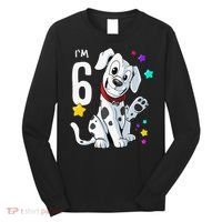 6th Birthday 6 Year Old Dalmatian Long Sleeve Shirt thumb 0