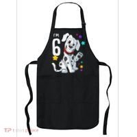 6th Birthday 6 Year Old Dalmatian Apron thumb 0