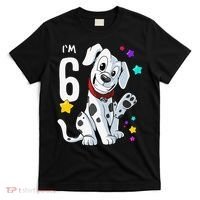 6th Birthday 6 Year Old Dalmatian T-Shirt thumb 0