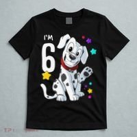 6th Birthday 6 Year Old Dalmatian T-Shirt thumb 5