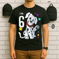 6th Birthday 6 Year Old Dalmatian T-Shirt thumb 6