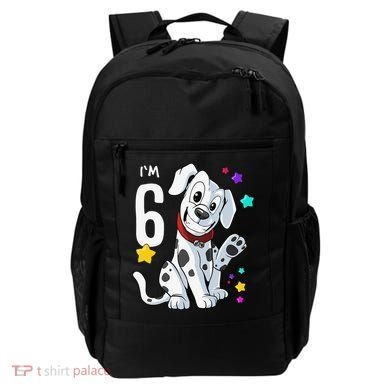 6th Birthday 6 Year Old Dalmatian Backpack