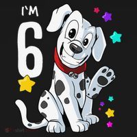 6th Birthday 6 Year Old Dalmatian Backpack thumb 2