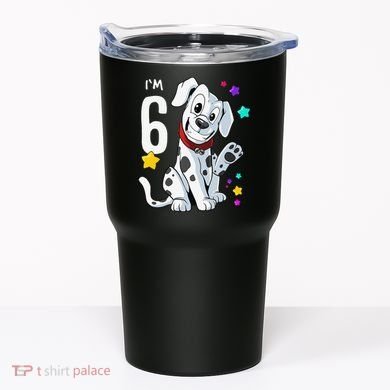 6th Birthday 6 Year Old Dalmatian Tumbler
