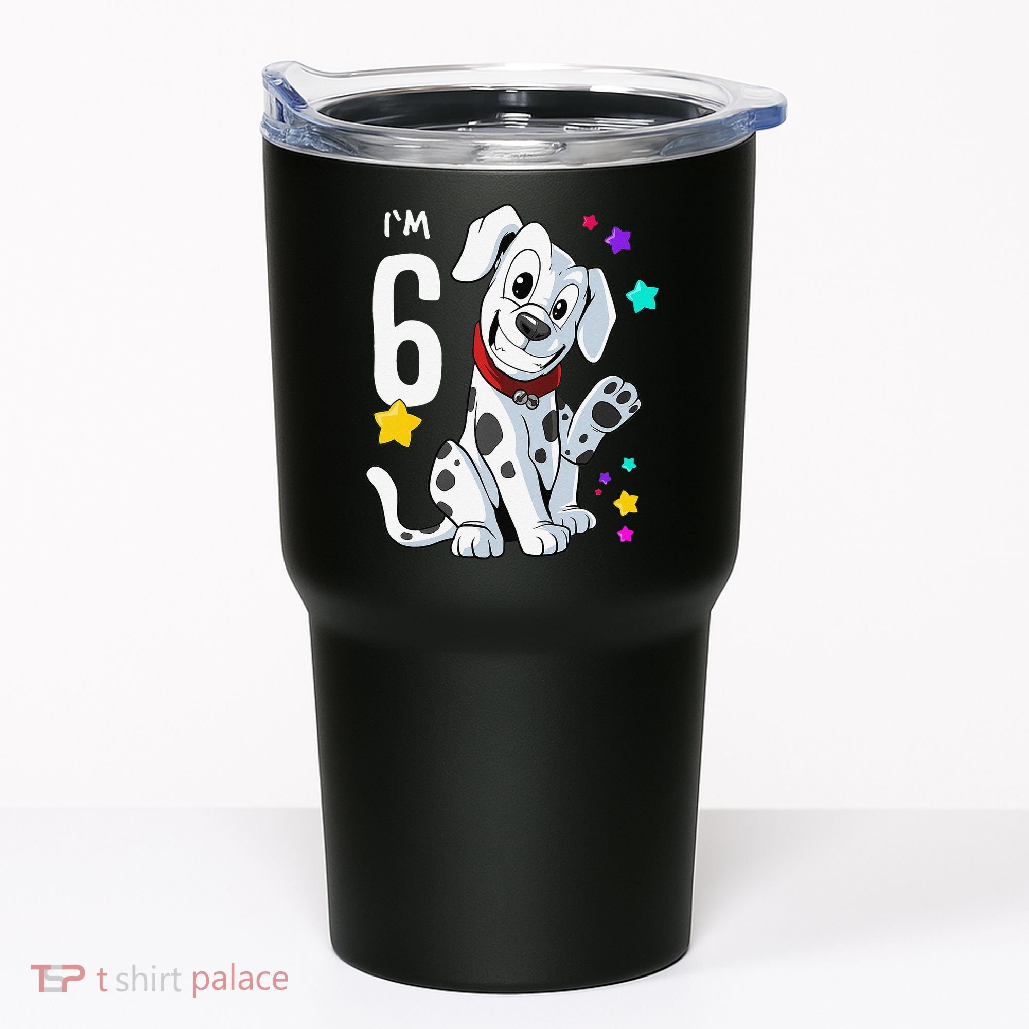 6th Birthday 6 Year Old Dalmatian Tumbler