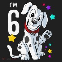 6th Birthday 6 Year Old Dalmatian Tumbler thumb 3