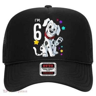 6th Birthday 6 Year Old Dalmatian Hat