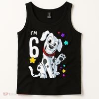 6th Birthday 6 Year Old Dalmatian Tank Top thumb 2