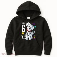 6th Birthday 6 Year Old Dalmatian Kids Hoodie thumb 0