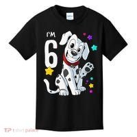 6th Birthday 6 Year Old Dalmatian Kids T-Shirt thumb 0