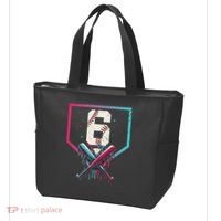 6th Birthday Baseball Home Plate Drip Ice Cream Sprinkle Gift Tote Bag thumb 3