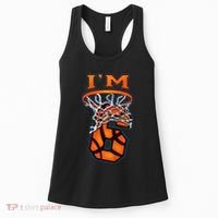 6th Birthday Basketball IM 6 Boy Girl 6th Birthday Women's Tank Top thumb 0
