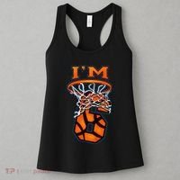 6th Birthday Basketball IM 6 Boy Girl 6th Birthday Women's Tank Top thumb 3