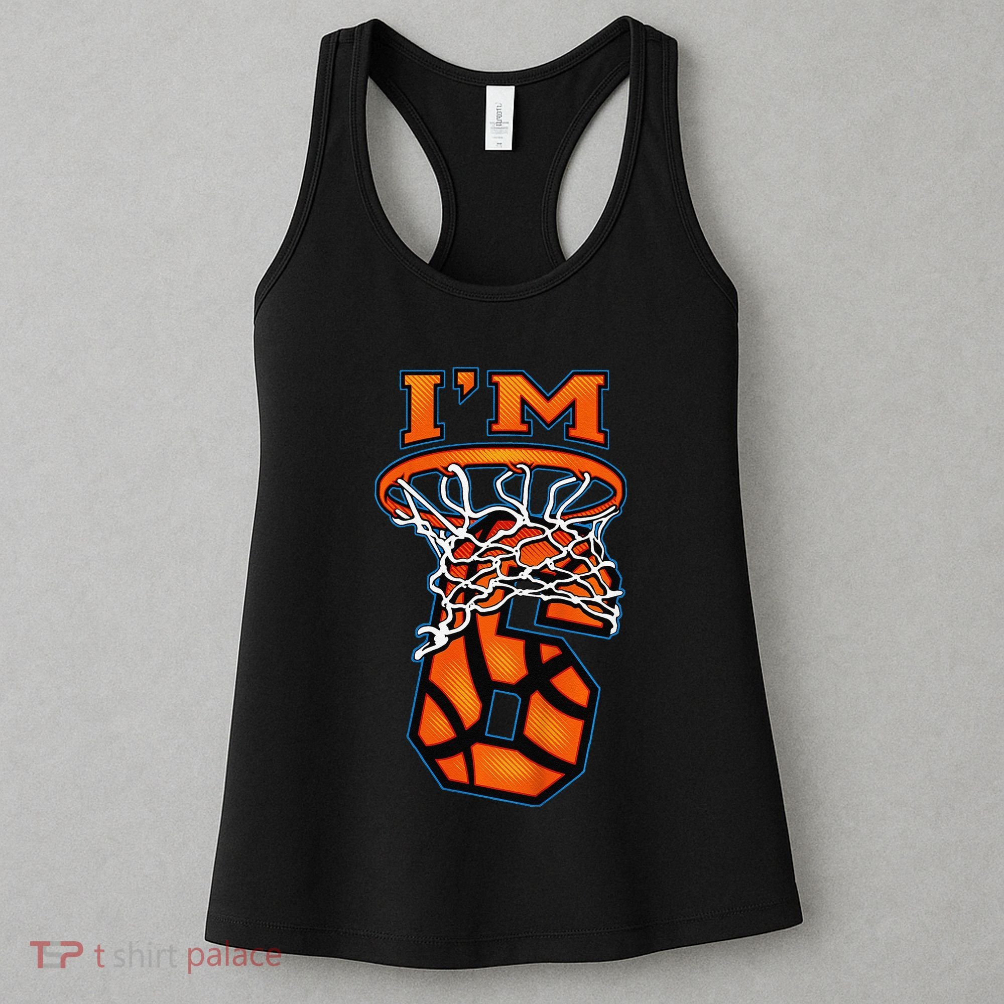 6th Birthday Basketball IM 6 Boy Girl 6th Birthday Women's Tank Top