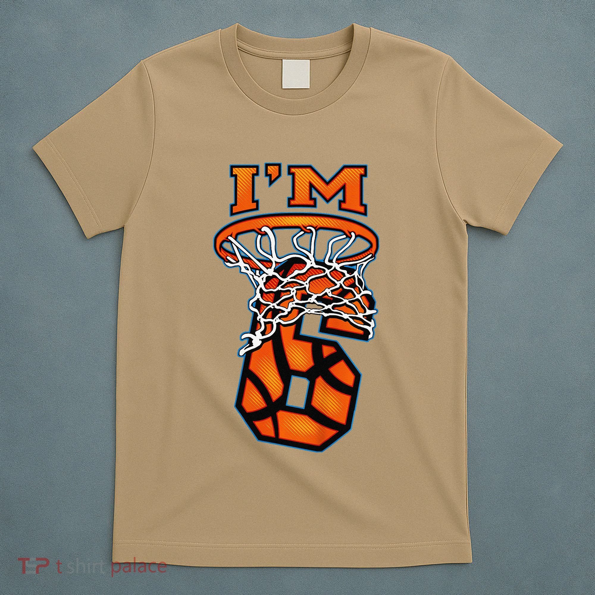 6th Birthday Basketball IM 6 Boy Girl 6th Birthday T-Shirt
