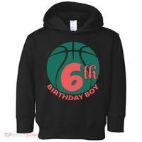 6th Birthday Boy Gift For Birthday Toddler Hoodie thumb 0