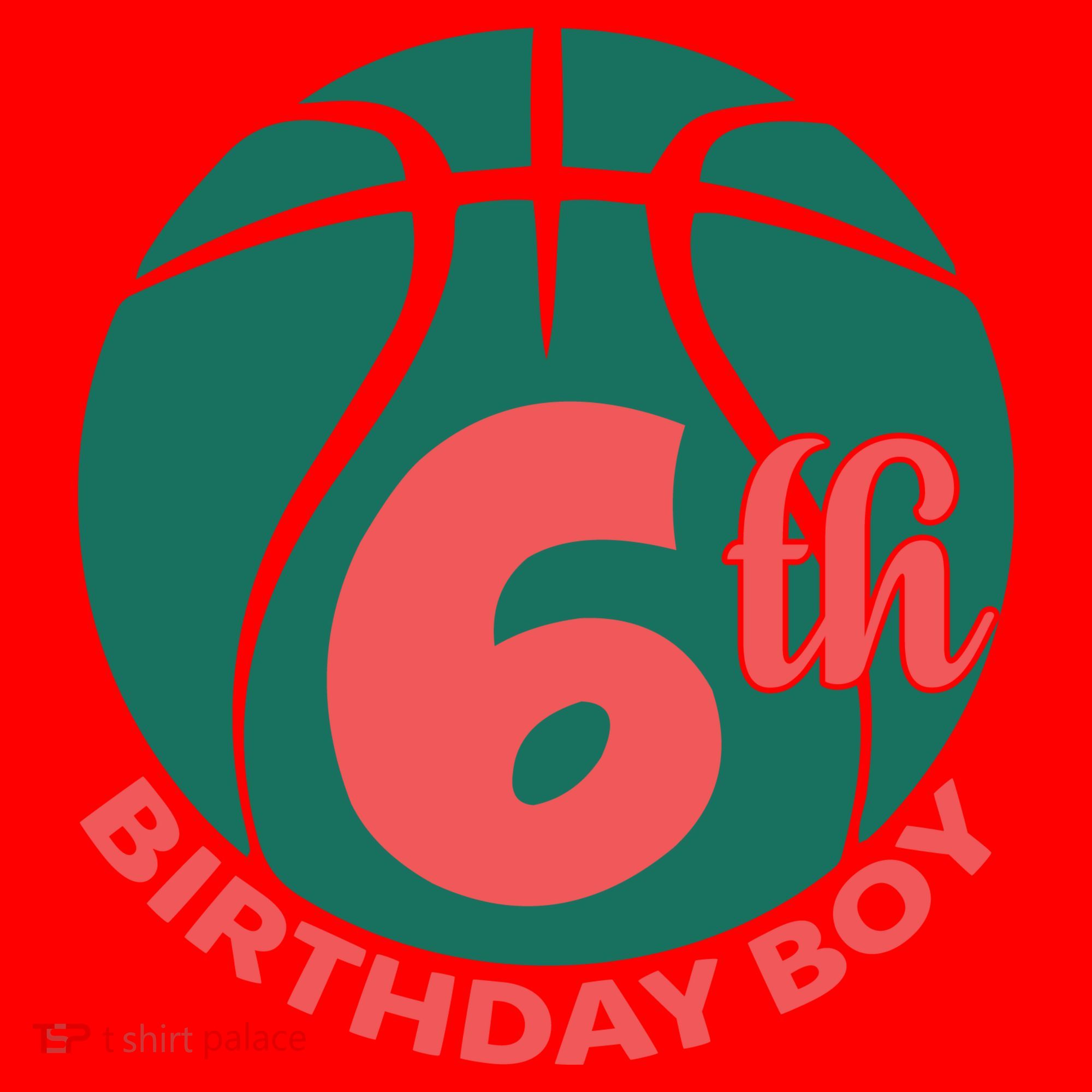 6th Birthday Boy Gift For Birthday Santa Hat