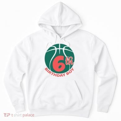 6th Birthday Boy Gift For Birthday Hoodie