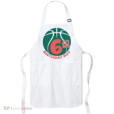 6th Birthday Boy Gift For Birthday Apron
