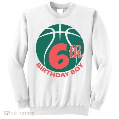 6th Birthday Boy Gift For Birthday Sweatshirt