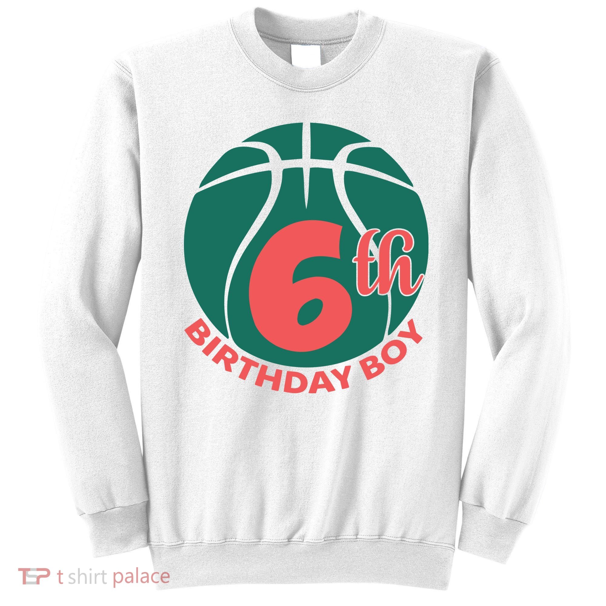 6th Birthday Boy Gift For Birthday Sweatshirt