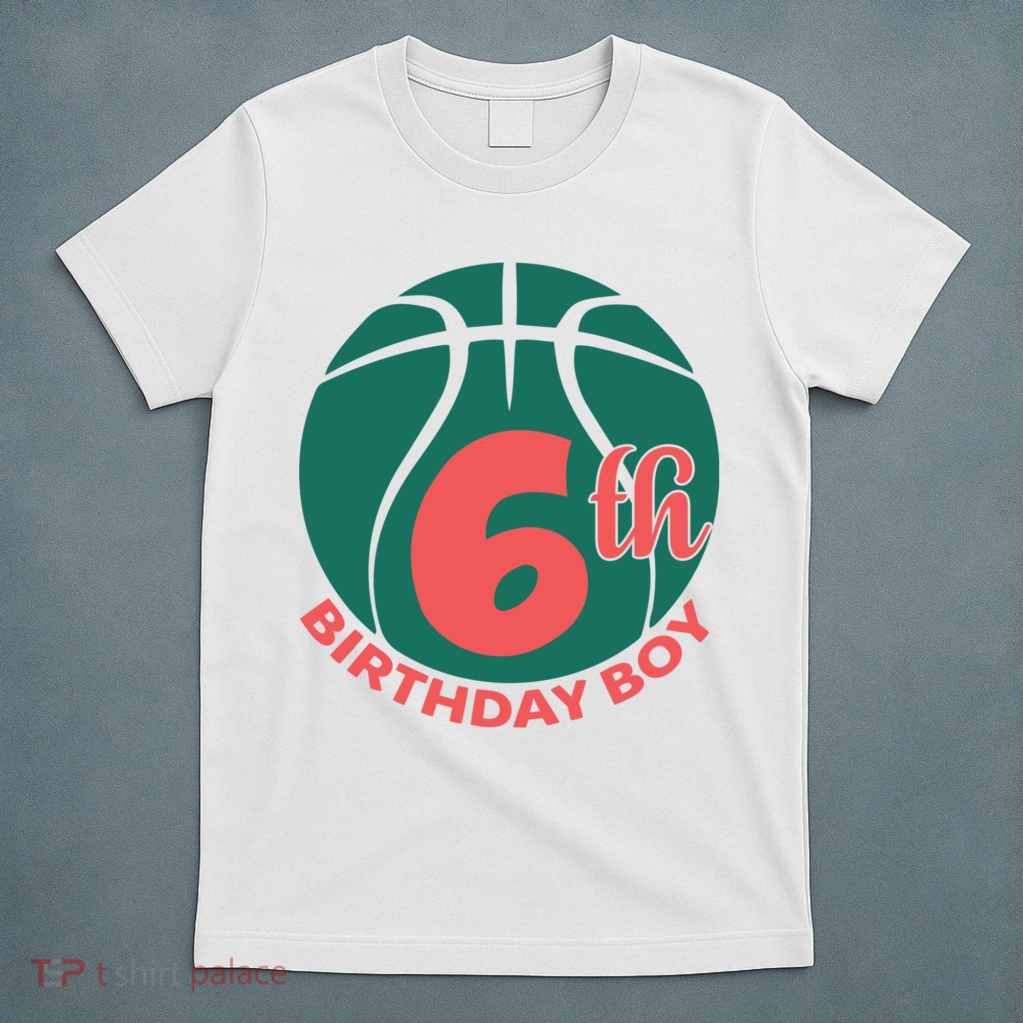 6th Birthday Boy Gift For Birthday T-Shirt