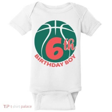 6th Birthday Boy Gift For Birthday Baby Bodysuit