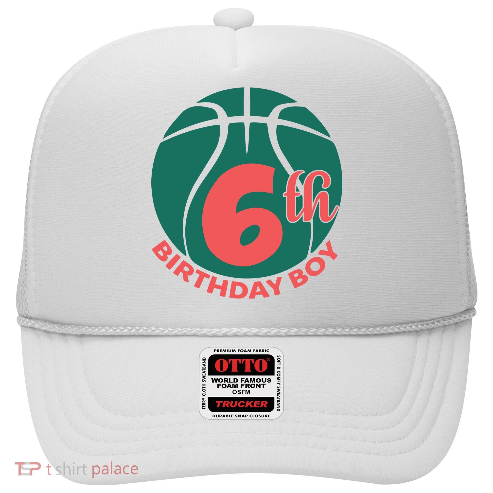 6th Birthday Boy Gift For Birthday Hat
