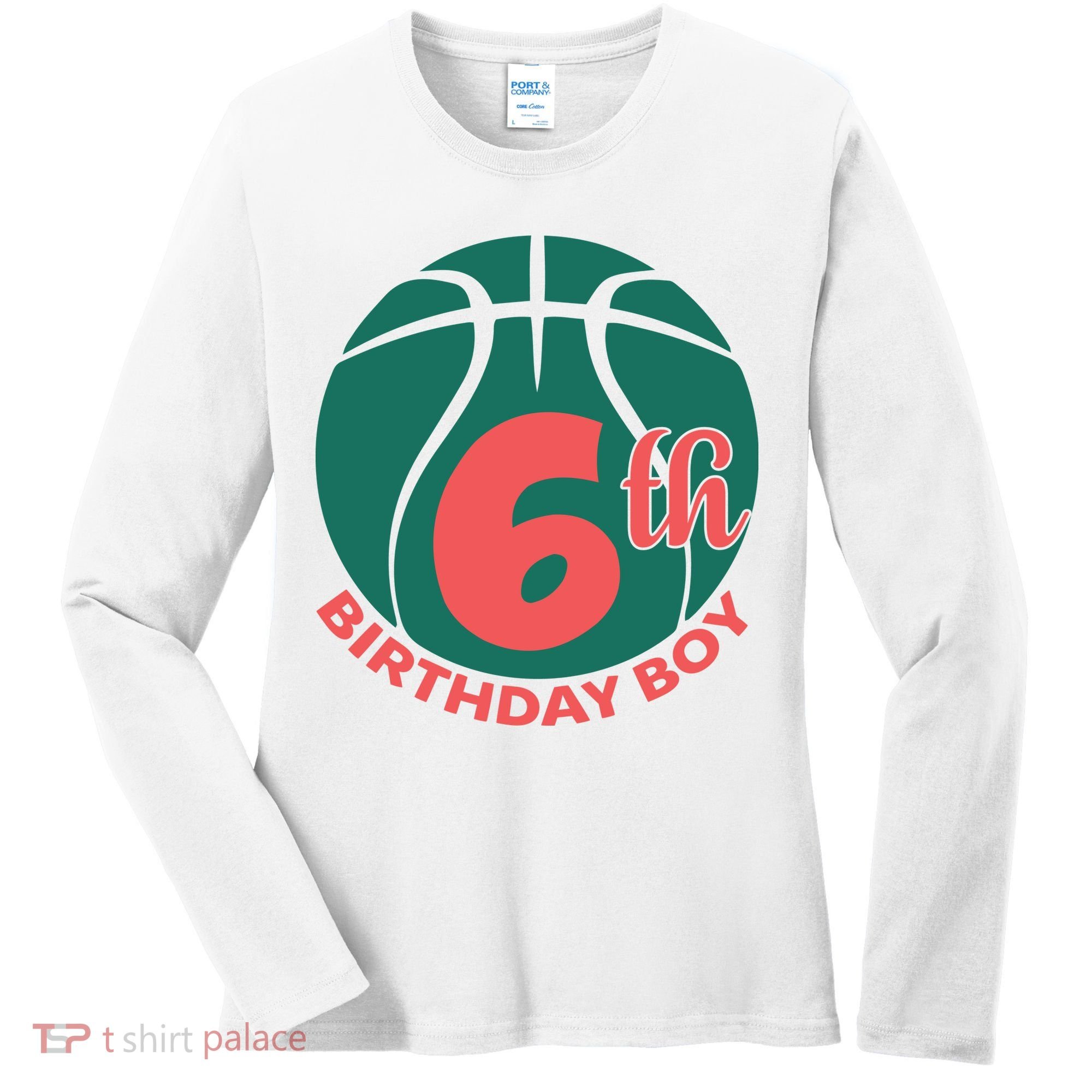 6th Birthday Boy Gift For Birthday Women's Long Sleeve Shirt